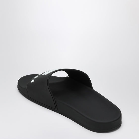 Balenciaga Rubber slide sandals for the pool