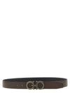 Ferragamo Doppio Gancini Reversible Belt