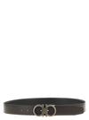 Ferragamo Double Gancini Reversible Belt