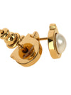 Ferragamo Gancini Pearl Earrings