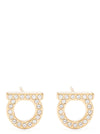 Ferragamo Gancini Crystals Earrings