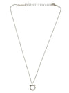 Ferragamo Gancini Strass Necklace