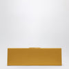 Saint Laurent Midnight Clutch Large in Orange Satin
