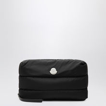  Moncler Caradoc beauty case in quilted black nylon