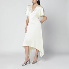  Stella McCartney Butter-colored satin midi dress