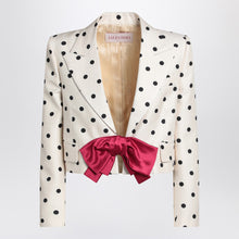  Valentino Ivory jacket with Plusdepois print