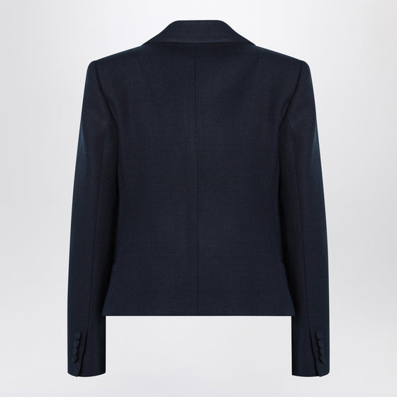 Valentino Blue viscose jacket with bow