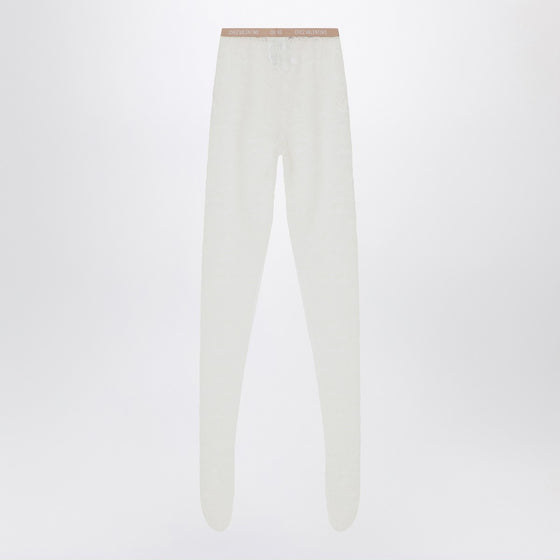 Valentino Garavani Ivory lace tights
