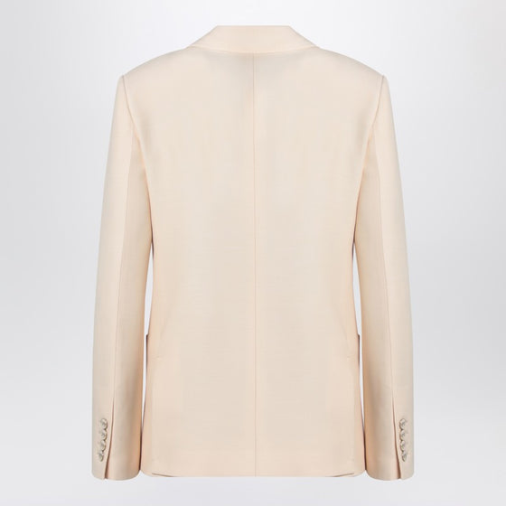 Valentino Wool and silk single-breasted jacket