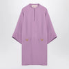 Valentino Lilac silk mini dress