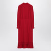 Valentino Red dress with ruffled bow