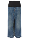 Stella Mccartney Tuxedo Band Skirt