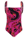 Emilio Pucci Orchidee One-piece Swimsuit