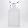 Stella McCartney White tank top with chain straps