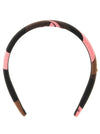 Emilio Pucci Iride Silk Headband