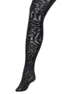 Emilio Pucci Black Labirinto Tights
