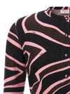 Emilio Pucci Onde Cropped Cardigan