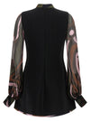 Emilio Pucci Black Marmo Cady Dress