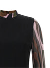 Emilio Pucci Black Marmo Cady Dress