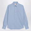 Valentino Light blue button-down shirt in cotton