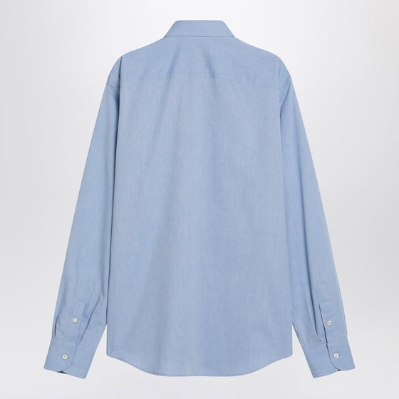 Valentino Light blue button-down shirt in cotton