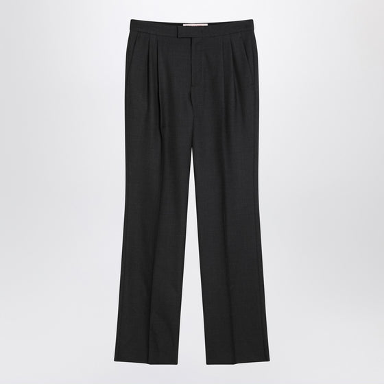 Valentino Charcoal grey wool trousers