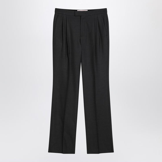 Valentino Charcoal grey wool trousers