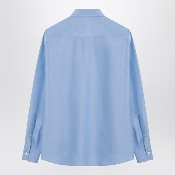 Valentino Light blue cotton button-down shirt