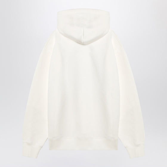 Ivory sweatshirt with Chez Valentino print