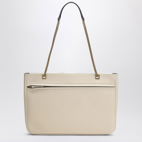 Valentino Garavani Viva Superstar butter/black medium bag