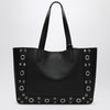 Valentino Garavani Black media shopping bag