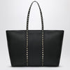 Valentino Garavani Rockstud medium tote bag in black leather