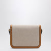 Valentino Garavani 9TO5 beige canvas and leather bag