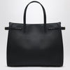 Valentino Garavani Black leather medium Antibes tote bag