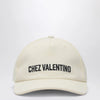 Valentino Garavani Chez Valentino ivory baseball cap