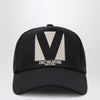 Valentino Garavani Chez Valentino black baseball cap
