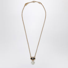  Valentino Garavani Ovalette necklace with Swarovski pearl
