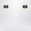 Valentino Garavani Oval earrings with crystals