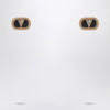 Valentino Garavani Oval earrings with crystals