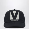 Valentino Garavani Chez Valentino black baseball cap