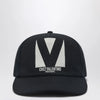 Valentino Garavani Chez Valentino black baseball cap