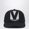 Valentino Garavani Chez Valentino black baseball cap