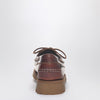 Sebago Brown Waxy Ranger Moccasin
