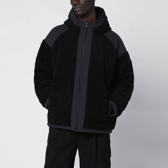 Canada Goose Reversible Alberni black fleece bomber