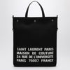 Saint Laurent North/South tote bag in black canvas