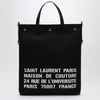 Saint Laurent North/South tote bag in black canvas