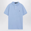 Polo Ralph Lauren Light blue cotton Custom Slim-Fit polo shirt