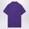 Polo Ralph Lauren Purple cotton Custom Slim-Fit polo shirt