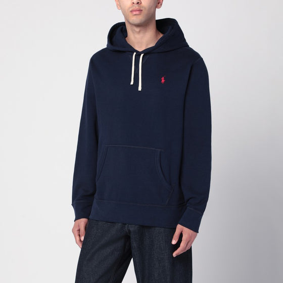 Polo Ralph Lauren Navy blue hoodie with logo