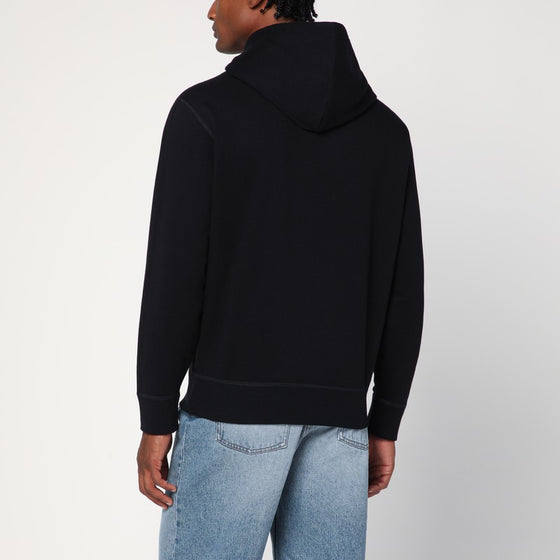 Polo Ralph Lauren Black cotton-blend sweatshirt